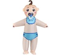 Boys Baby Inflatable Clothing Adult Mascot Cosplay Costume Blow Up Costume Celebration Performance Inflated Garment Disguise Costume