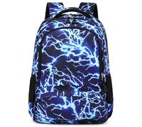 Boys Backpack Student Kids Bookbags Durable School Bags Big Heavy Duty Travel Waterproof (01-Blue)