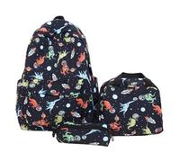 Boys Backpacks,Dinosaur Car Pattern Large Capacity Backpack For Two Shoulder Carrying Suitable For Primary School Students In Grades 3 To 6. Lightweight And Reduce The Burden Backpack.