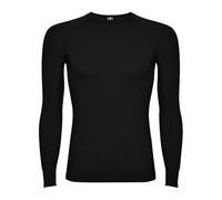 Boys Base Layer Thermal Kids PE Fitness Long Sleeve School MMA Boxing Gym T-Shirt Winter Outdoor Football Running Hiking Cycling Sports Compression Top (UK, Age, 15 Years, Regular, Black)