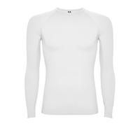 Boys Base Layer Thermal Kids PE Fitness Long Sleeve School MMA Boxing Gym T-Shirt Winter Outdoor Football Running Hiking Cycling Sports Compression Top (UK, Age, 9 Years, Regular, White)