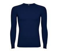 Boys Base Layer Thermal Kids PE Fitness Long Sleeve School MMA Boxing Gym T-Shirt Winter Outdoor Football Running Hiking Cycling Sports Compression Top (UK, Age, 13 Years, Regular, Navy)