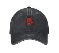 Boys Baseball Cap,Retro Akira Anime Manga Red Emblem Demin Trucker Hat Outdoor Adventures Women Hat Baseball Cap for Men