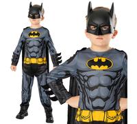 Boys Batman Marvel Comic Superhero Book Day Fancy Dress Costume Outfit age 3-8