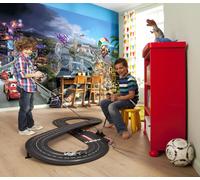 Boys bedroom Wall Mural Disney Characters photo Wallpaper Cars Winnie the Pooh