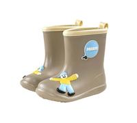 Boys Boots for Outdoor Rainy Days Comfortable Short Ankle Boots for Kids Age 1 8 Year Old Durable Sole Lightweight Hiking Shoes for All Seasons (Coffee, 16)