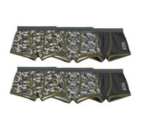 Boys Boxers 6 Pack | Camo, Dino, Race, Game, Football, Shark | 95% Cotton, Super Soft, Animals, Sports, Design Boys Pants | Comfortable, Breathable, Lightweight, Toddler Underwear | 2-13 Years