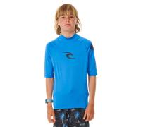 Boys Brand Wave UPF Rash Vest in Blue Gum