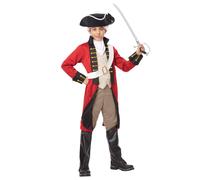 Boys British Redcoat Costume X-Large (12-14)