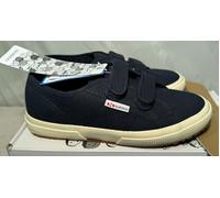 Superga 2750 JSTRAP CLASSIC Trainer Navy Optional leather insole, Premium Canv