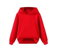 Boys' Cardigans Lightweight Buttons Children's Middle and Large Children's Autumn Solid Color Pullover Sweater Graphic Pullover for Men (Red, 4-5 Years)