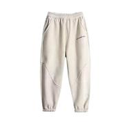 Boys Cargo Trousers Adjustable Waist Fit School Trouser Tracksuit Bottom Sweatpants Outdoor Casual Pants Fast Dry Beige