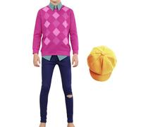 Boys Character Costume - Elastic Waistband Party Wear - Kids Costumes Anime Movie Character,for School Show Drama Cosplay Event Students Son Friends Pupils