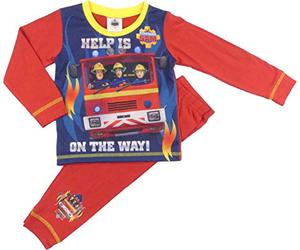 Boys Character Pyjamas Sleepwear 18-24m to 4-5y Great Styles Thomas Hey Duggee (Help is On The Way Fireman Sam, 2-3 Years)