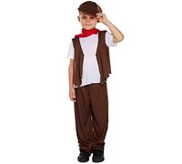 Boys Chimney Sweep Costume Large 10-12 Years