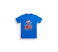 Boys Christmas T-Shirt - Spider-Man “Made The Nice List” Blue T-Shirt - 100% Cotton Soft Crew-Neck Tee for Boys - Easy-Care Everyday Festive Layer, Colourfast Print