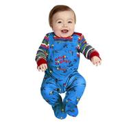 Boys Chucky Baby Costume Evil Killer Doll Fancy Dress Halloween TV Film Outfit