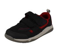 (Navy, UK 5.5 Infant) Boys Clarks Casual Shoes Steggy Tail T - G Fit