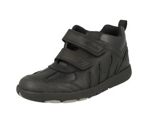 Boys Clarks Dinosaur Detailed Ankle Boots 'Rex Hop K'