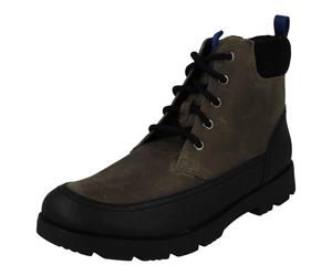 Boys Clarks Dual Fastening Ankle Boots Heath 'Ramble'