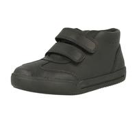 Clarks Boys Clarks Hi Top School Shoes Mini Idol - Black Leather - UK 8 Child - G