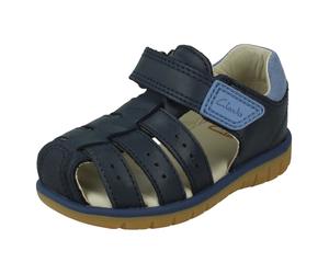 Boys Clarks Hook & Loop Strap Fisherman Sandals "Roam Bay"