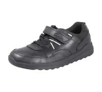 Boys Clarks Leather Football Inspired School Shoes With Charm: Daze Kick