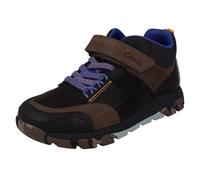 Boys Clarks PlayPrints 'Rex' Ankle Boots - Steggy 2 Glow