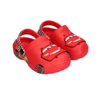 Boys Clogs Cars Lightning McQueen Style, Slip-On Sandals for Kids | Racing Car Pattern, Slip-on Clog Shape, Kids Summer Footwear, Casual Garden Wear, Eva