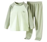 Boys Clothes Size 7 Children's Thermal Underwear Set with Three of Cotton and Thickened Fabric for Men and Women's Winter Home Wear Baby's Clothing Boys Clothes Size 7 (Green, 15-17 Years)