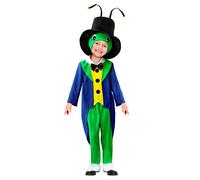 WIDMANN Childs Grasshopper Fancy Dress Costume Cricket Bug Dress Up Boys Girls Childrens Kids World Book Day Age 4-5