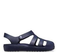 Boys Crocs Junior Classic Fisherman Sandals in Blue