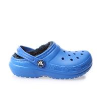 Boys Crocs Juniors Classic Lined Clog in Blue