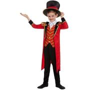 Children's Boys Circus Ringmaster Fancy Dress Costume Age 10 - 12