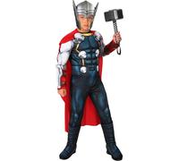 Boys Deluxe Thor Marvel Avengers Fancy Dress Costume