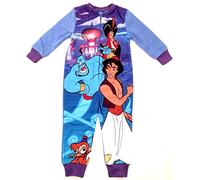 Boys Disney Aladdin Fleece Onesie Sleepsuit (3/4yrs)