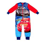 Boys Disney Pixar Cars Fleece Onesie, All-in-one - Ages 18/24mths, 2/3, 3/4, 4/5 yrs (3/4yrs) Red