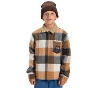 Boys DNA Sherpa Harrington Jacket in Almond Sherpa Harrington