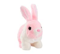 Boys Dolls My Realistic Bunny Toy Realistic Bunny Toy For Kids Perfect Impersonator Of Kind Toys For Kids Jumping Twitching And Shaking Ears Handmade Interactive（ 4) Soft (C, One Size)