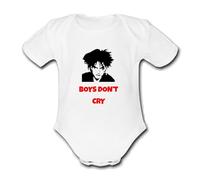 BOYS DON'T CRY CURE THE Unique Baby Vest Baby Grow Babygrow Cute Novelty Funny Boys Girls Unisex