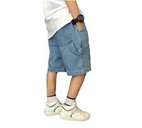 Boys Elastic Waist Shorts, Solid Colors, Navy, Khaki, Black, Green, Blue, 2-10 Years #D