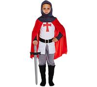 Boys English Knight Costume Small 4-6 Years
