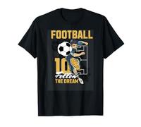 Boys Footie Game Soccer Train Follow The Dream Football T-Shirt