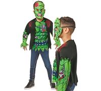 Boys Frankie Costume Frankenstein Monster Kids Halloween Fancy Dress Outfit