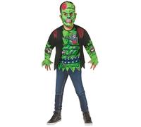 Boys Frankie Costume Top Halloween Frankenstein Spooky Fancy Dress Kids Costume