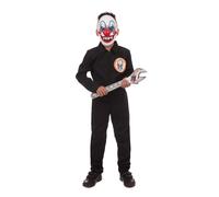 Boys Frightfest Controller Costume Overalls One Piece Halloween Kids Fancy Dress
