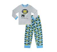 Boys Gaming PJs Grey Blue Long Pyjamas 8 to 15 Years (9-10 Years)