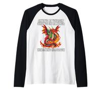Boys Girls Always Be Yourself Unless You Can Be A Dragon Raglan Baseball Tee