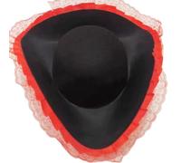 Boys Girls Carnivals Hat Three Cornered Buccaneer Light Up Party For Halloween And Themed