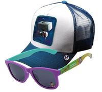 Boys Girls Character Sun Hat & UV Protection Sunglasses Bundle - Adjustable Baseball Cap (Unicorn, Spiderman, Thor, Shimmer Shine)